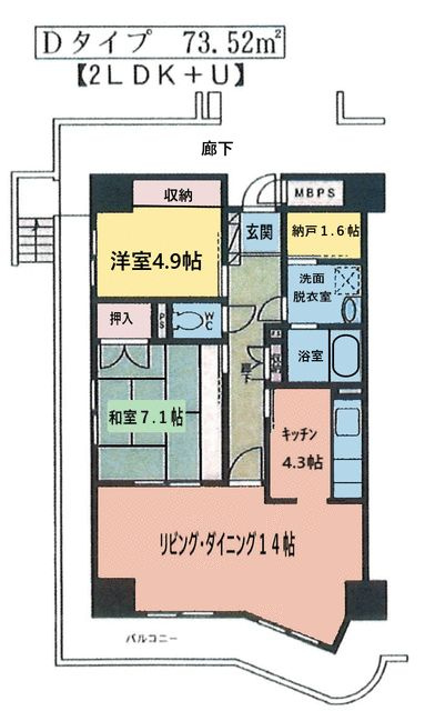 Ｎ・ＦプラザⅡの間取り