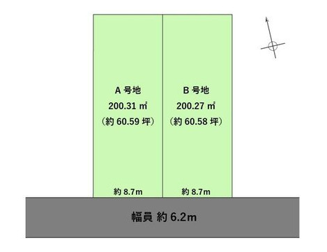 【区画図】 | S12145-B号地岩倉南
