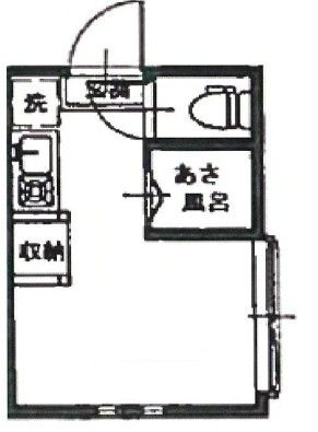 ＣＲＥＡ中野坂上の間取り|間取りです。