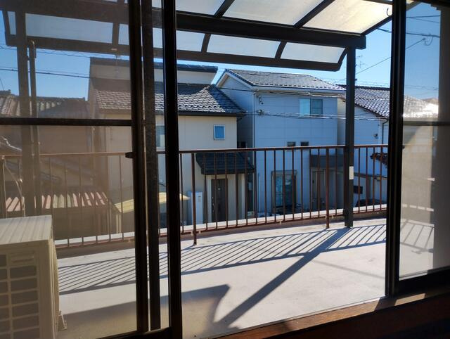中古戸建て）奥町の中古住宅のバルコニー