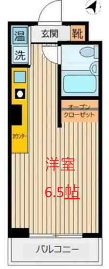 【間取り】 | ヴィラリッツ鶴見中央
