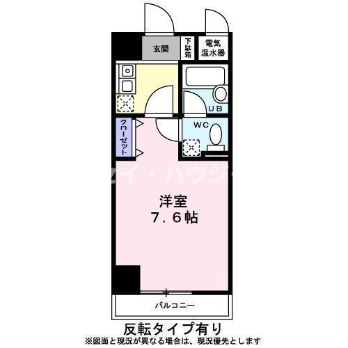 芝コーポ５号館の間取り