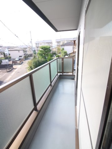 コーポ植田のバルコニー