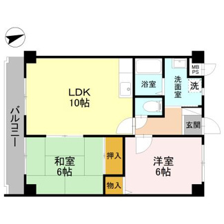 【間取り】 | サンライズ三国ヶ丘
