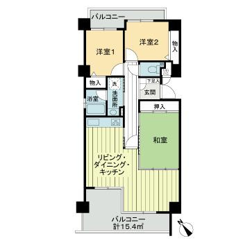 【間取り】 | ライオンズマンション八事石坂