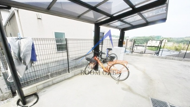 グランソレイユ大倉山のその他共用部分|駐輪スペースです。
