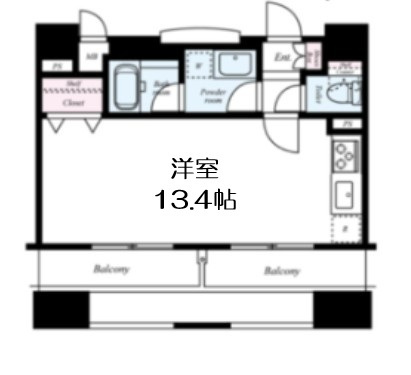 【間取り】 | KAISEI 江戸堀