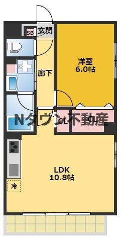 【間取り】 | レユシール | 間取りです
