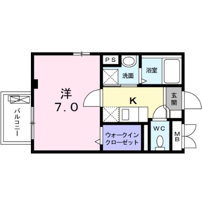 Ｖｉｌｌａ　ｗｉｓｔｅｒｉａの間取り