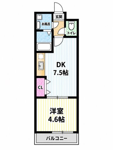 【間取り】 | フジパレス堺大浜Ⅰ番館