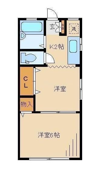 田中マンションの間取り|間取りです。