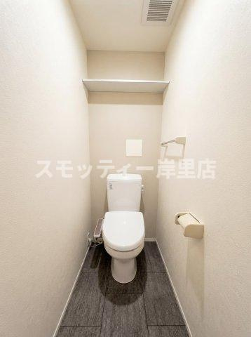 ルミナテラス上町台のトイレ
