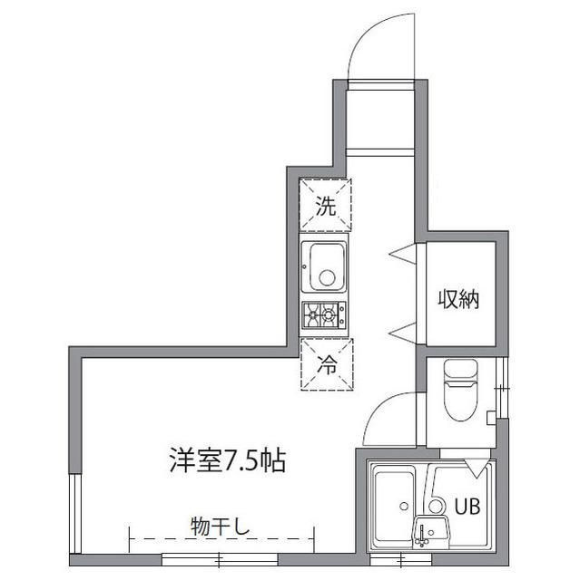 グランエッグス新大塚Ｗの間取り|間取りです。