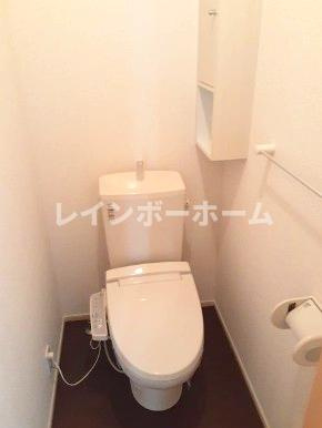 ブライト　ビューテラスＡのトイレ