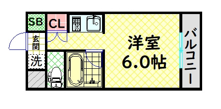 【間取り】 | collection諏訪ノ森