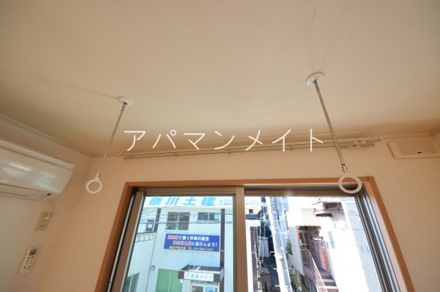 【設備】 | ハイムみづき | 便利な室内物干し付き！