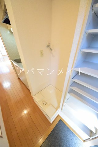 【設備】 | ハイムみづき | 室内洗濯機置場です
