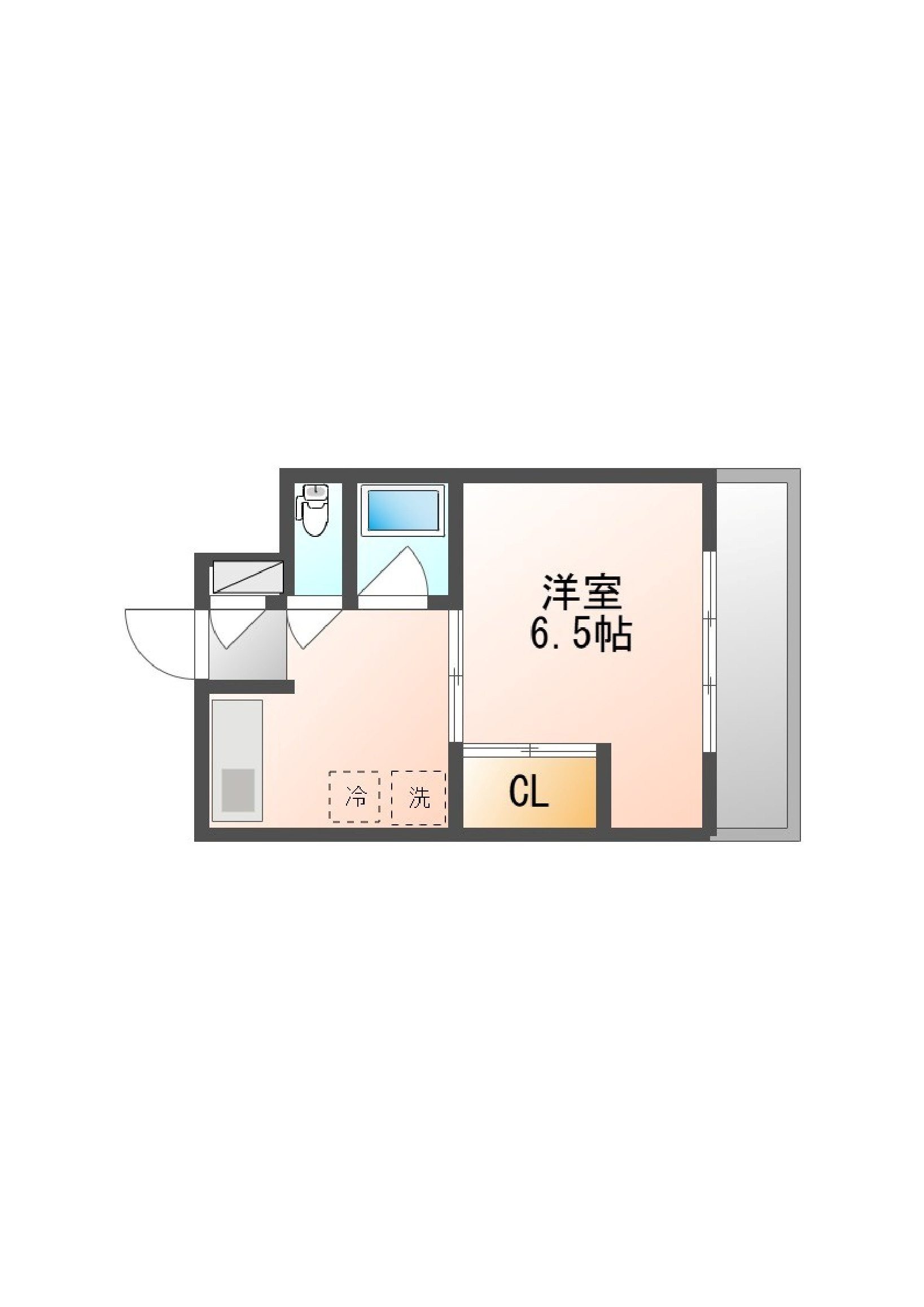 エトワール清心の区画図