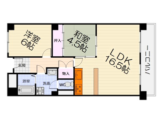 【間取り】 | 第2寺田マンション