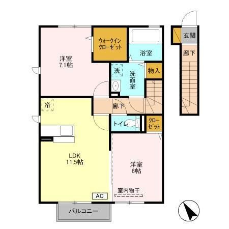【間取り】 | プチクール