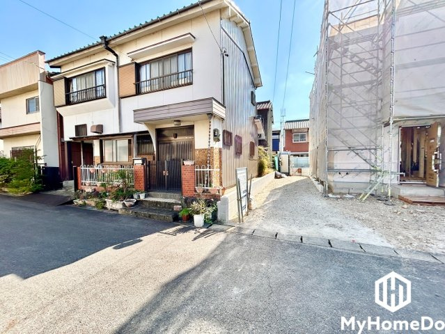 春日井市南花長町　2期の前面道路含む現地写真