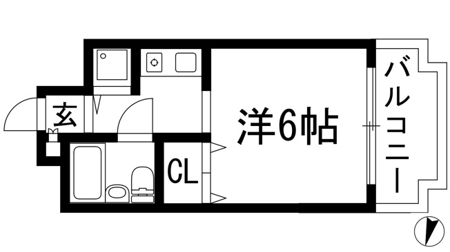【間取り】 | プレステージ住吉