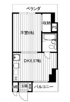 【間取り】 | アービラ京浜蒲田 | 間取りです。