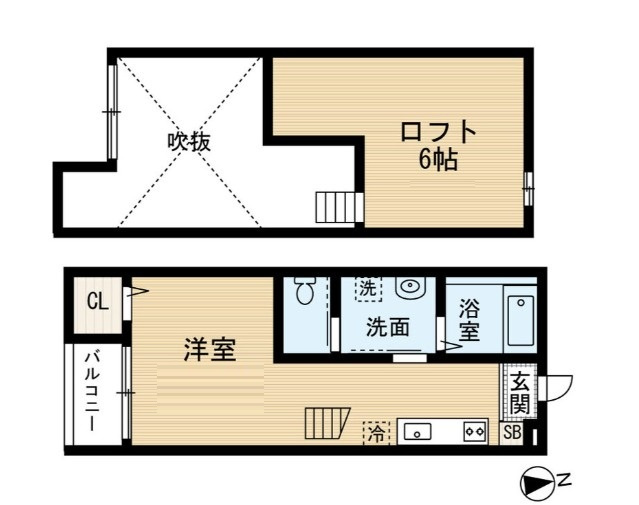 ソレイユ八千代台の間取り