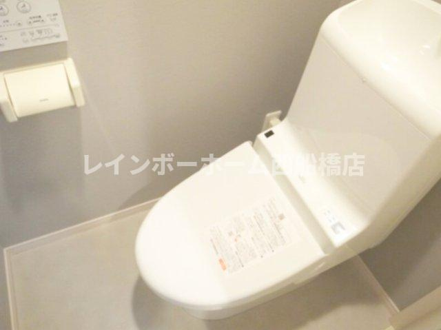 ソレイユ八千代台のトイレ