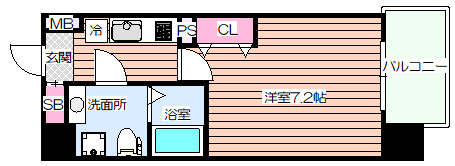 【間取り】 | アドバンス大阪ルーチェ