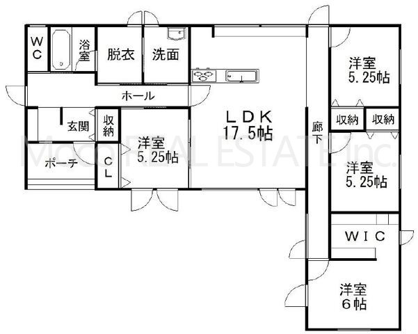 【間取り】 | 北見市緑ヶ丘中古住宅