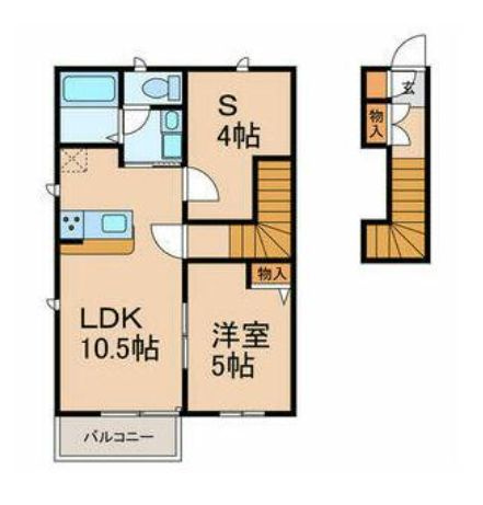 ソレイユ船橋本町の間取り