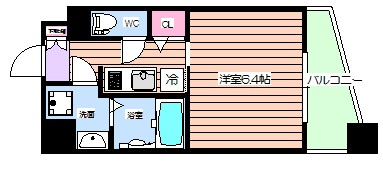 【間取り】 | エスリード阿波座ノースプレイス