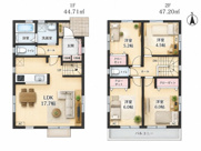 府中市白糸台4丁目　新築戸建　全1棟の画像