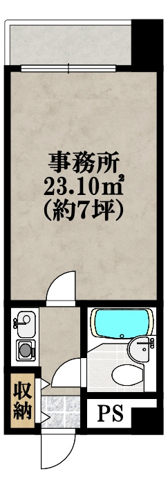 中村第２ビルの間取り