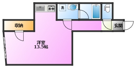 Hx元住吉の間取り|元住吉駅徒歩5分♪