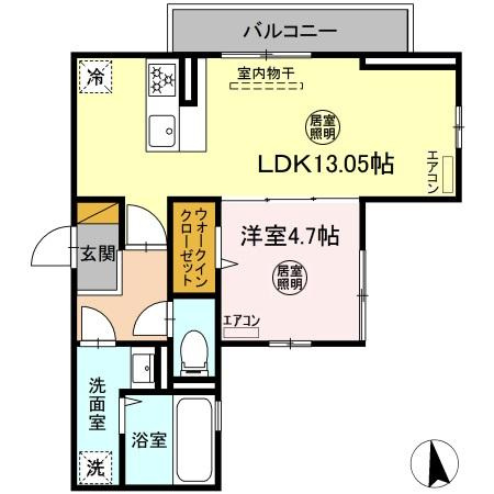 【間取り】 | ロイヤルガーデン　ソラーナ