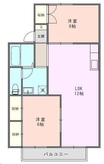 【間取り】 | グランメールＡ