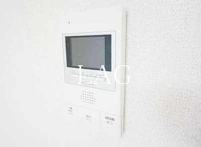 【セキュリティ】 | リガール | モニター付きインターホンです。
