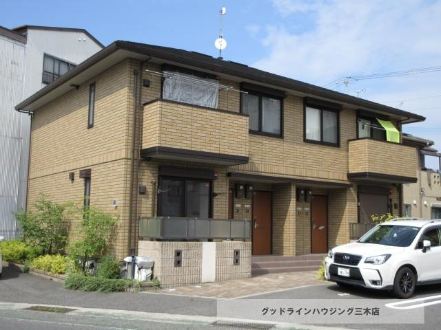 シャトン　A棟の外観