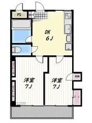 ＬＵＮＡの間取り|間取りです。