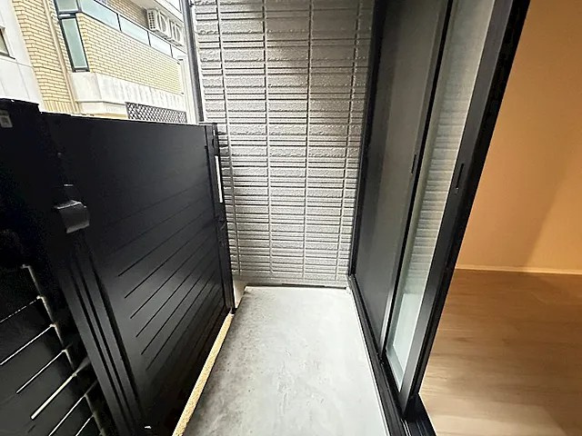 西宮市甲子園浦風町の賃貸マンションのバルコニー