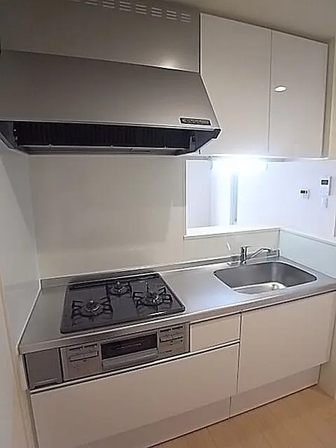 芦屋市岩園町の賃貸マンションのキッチン