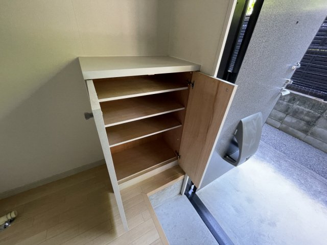 芦屋市大原町のアパートの収納