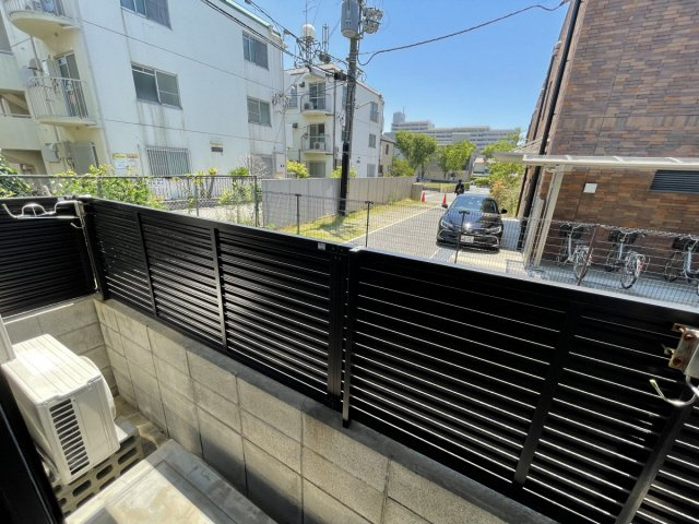 芦屋市大原町のアパートの展望
