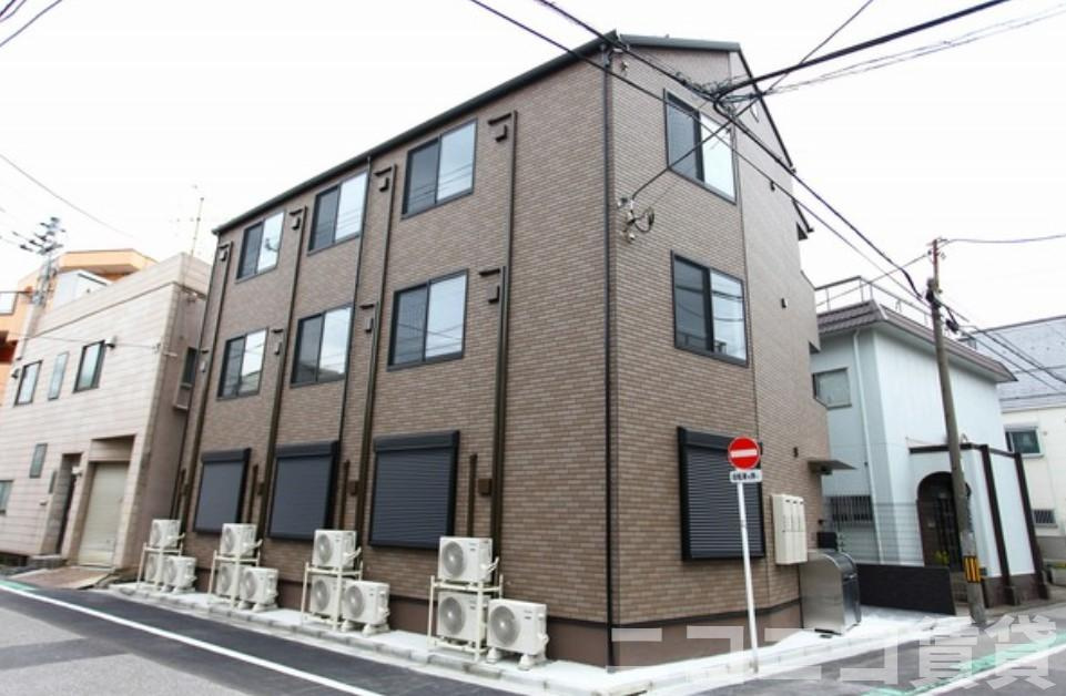 葛飾区東立石２丁目のアパートの外観