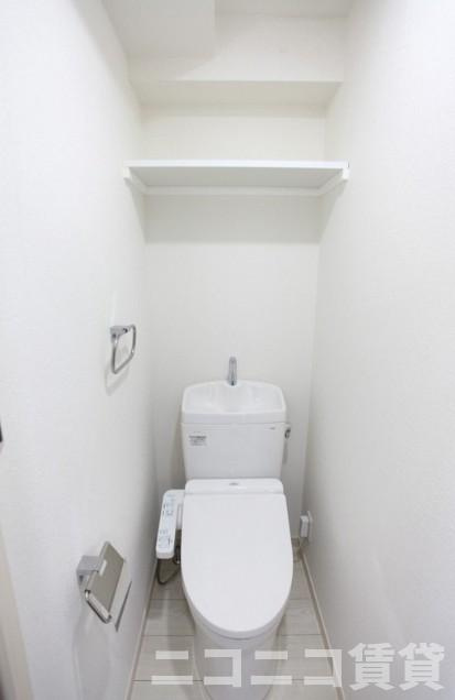 葛飾区東立石２丁目のアパートのトイレ|別号室イメージの為、現状を優先致します。