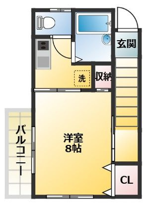 ヴァンヴェールの間取り|間取りです。