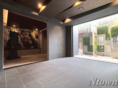 【ロビー】 | ディアレイシャス矢場町 | 落ち着いたロビーです