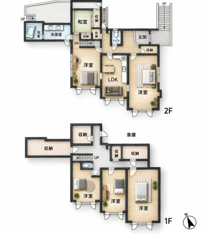 【間取り】 | ◆多摩区生田8丁目　中古戸建◆